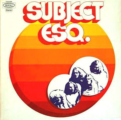 Subject Esq. Subject Esq.