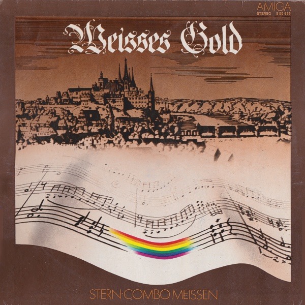 Stern-Combo Meissen Weisses Gold
